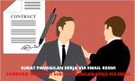 Contoh Panggilan Kerja via Email Asli