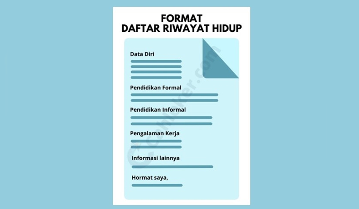 Contoh Daftar Riwayat Hidup yang Kreatif dan Menarik