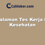 Pengalaman Tes Kerja BPJS Kesehatan